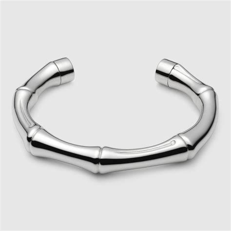 gucci bamboo ring silver|gucci silver bead bracelet.